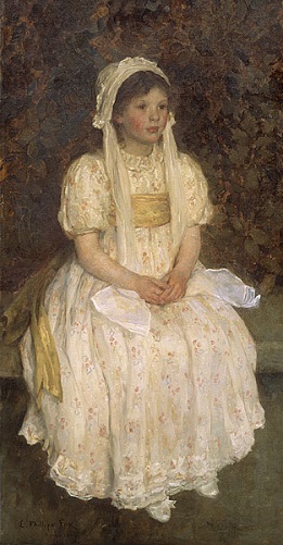 Elsie daughter of H. W.  Brooks  Esquire  1904 by E Phillips Fox 1865-1915 National Gallery of Australia 